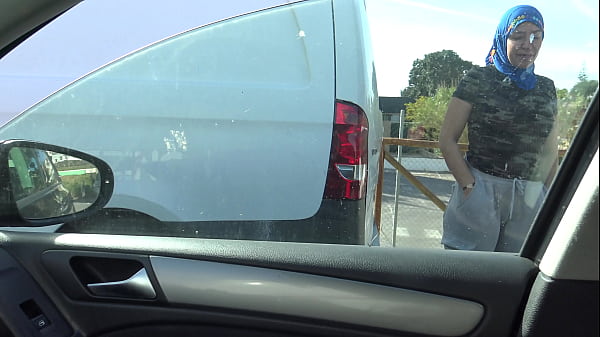 naughty Muslim street prostitute picked up by a horny tourist with a big black dick